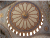  Modrá mešita - vnitřek kupole 